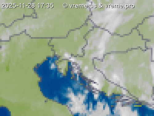 Oblačnost Slovenija