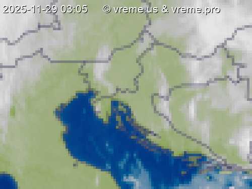 Oblačnost Slovenija