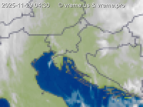 Oblačnost Slovenija