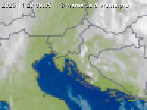 Oblačnost Slovenija