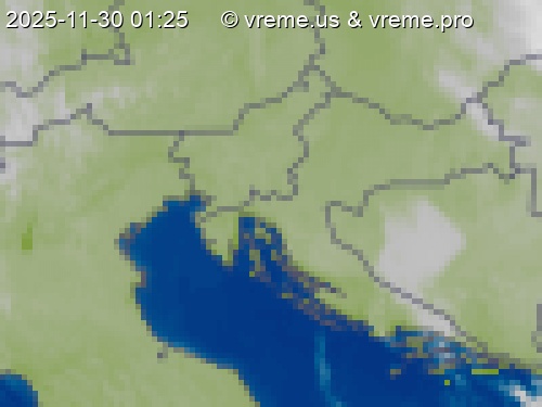 Oblačnost Slovenija