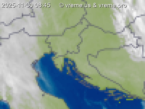 Oblačnost Slovenija