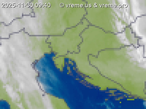 Oblačnost Slovenija