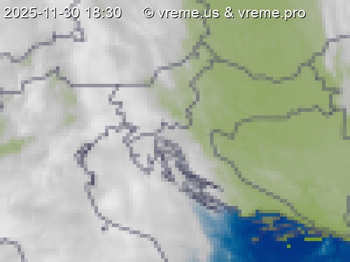 Oblačnost Slovenija