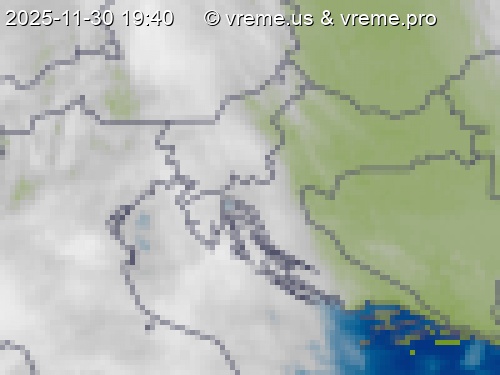 Oblačnost Slovenija