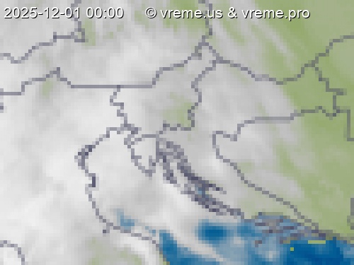 Oblačnost Slovenija