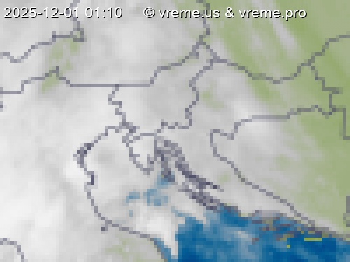 Oblačnost Slovenija