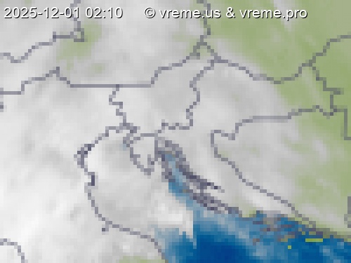 Oblačnost Slovenija