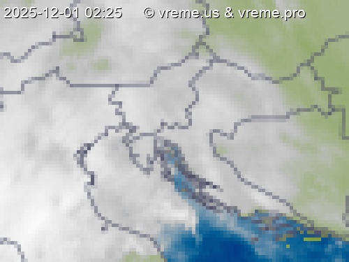 Oblačnost Slovenija