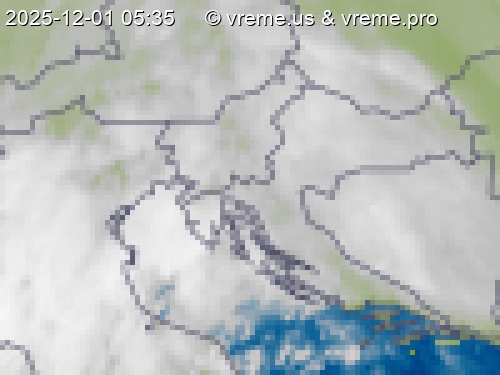 Oblačnost Slovenija