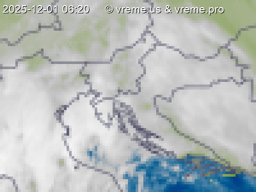 Oblačnost Slovenija