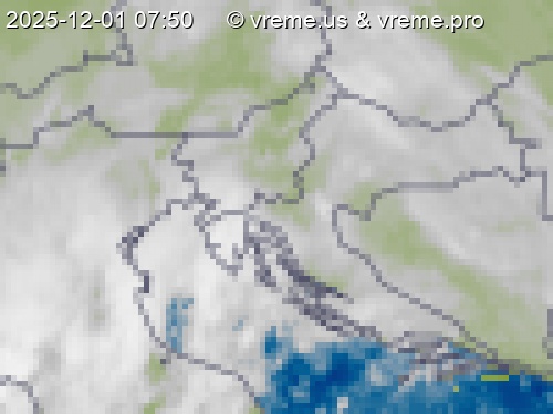 Oblačnost Slovenija