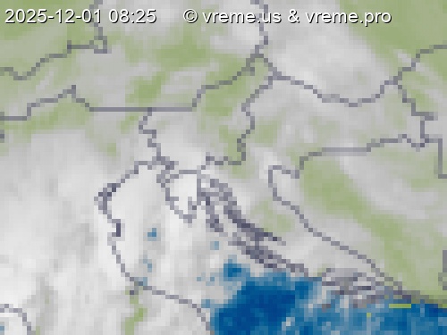 Oblačnost Slovenija