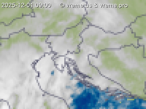 Oblačnost Slovenija