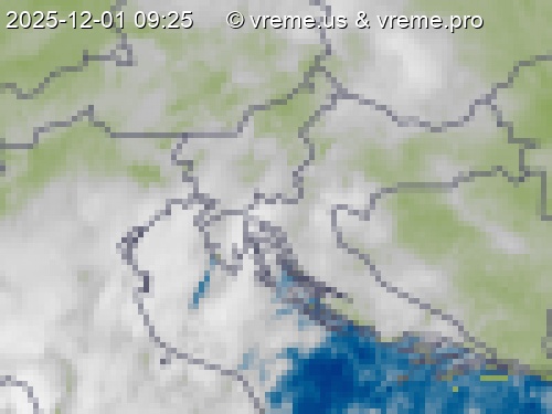 Oblačnost Slovenija
