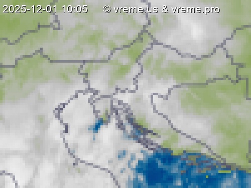 Oblačnost Slovenija