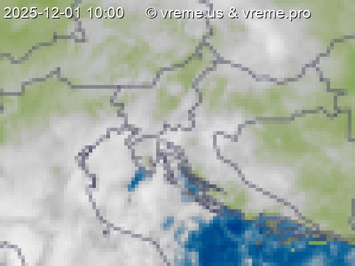Oblačnost Slovenija