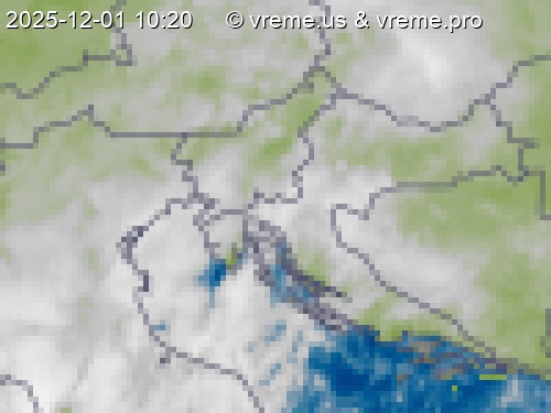 Oblačnost Slovenija