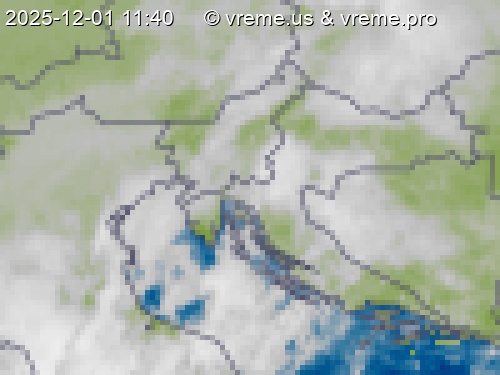 Oblačnost Slovenija