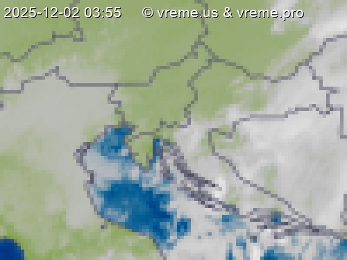 Oblačnost Slovenija