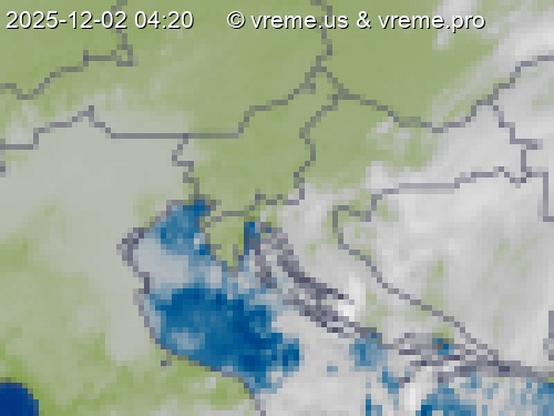 Oblačnost Slovenija