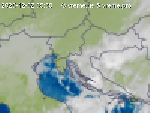 Oblačnost Slovenija