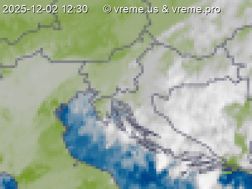 Oblačnost Slovenija