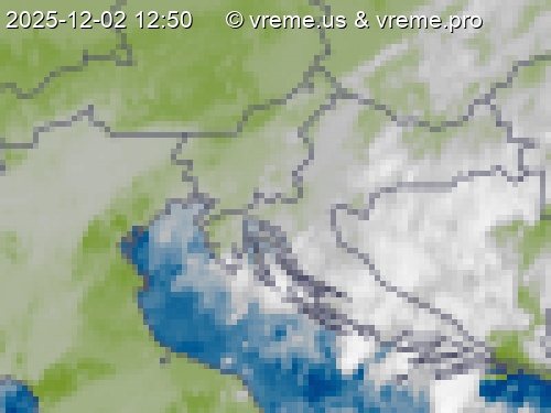 Oblačnost Slovenija
