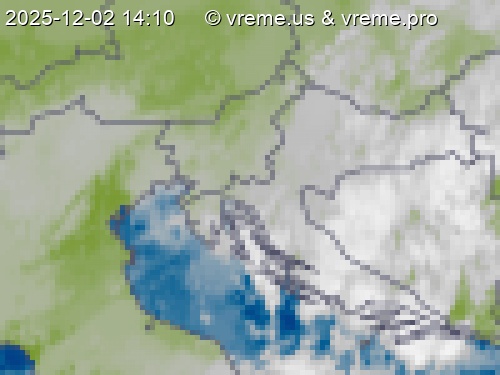 Oblačnost Slovenija
