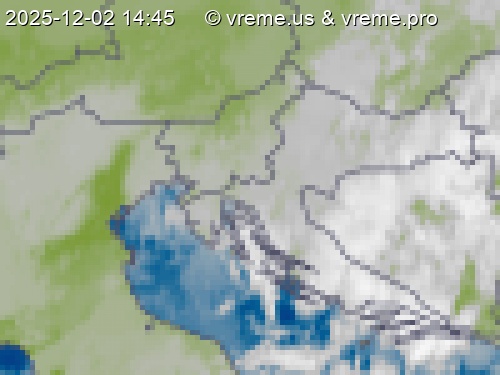 Oblačnost Slovenija