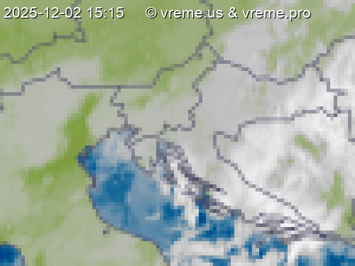 Oblačnost Slovenija