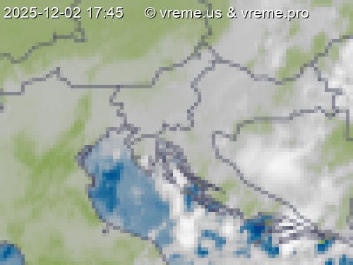 Oblačnost Slovenija