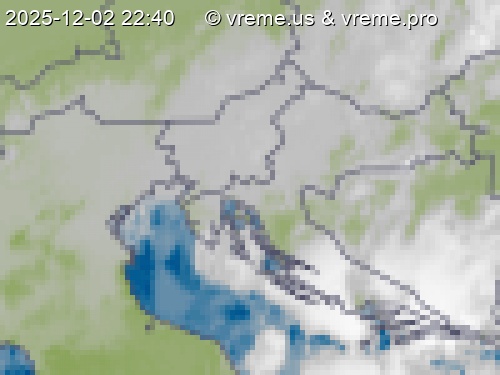 Oblačnost Slovenija
