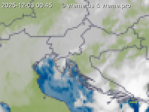 Oblačnost Slovenija