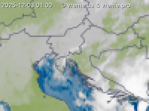Oblačnost Slovenija
