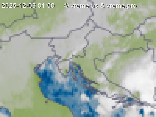 Oblačnost Slovenija