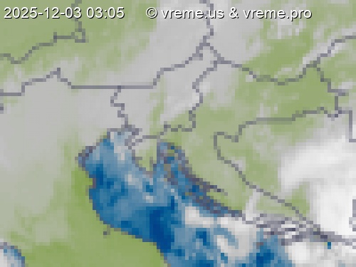 Oblačnost Slovenija