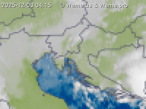 Oblačnost Slovenija