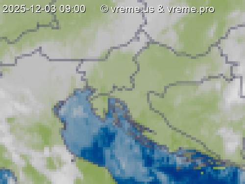 Oblačnost Slovenija