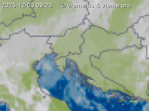 Oblačnost Slovenija