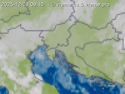 Oblačnost Slovenija