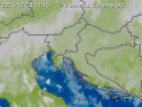 Oblačnost Slovenija