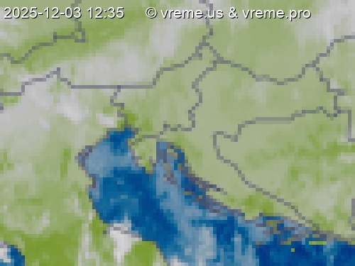 Oblačnost Slovenija