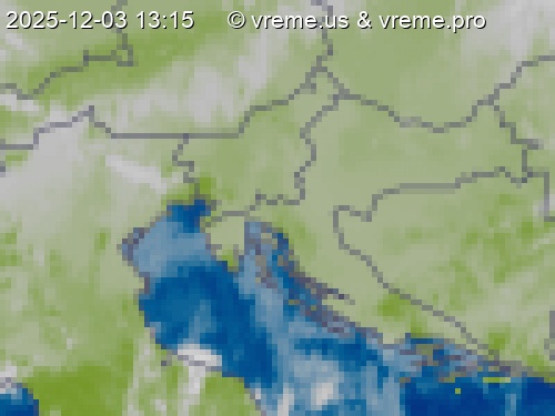 Oblačnost Slovenija