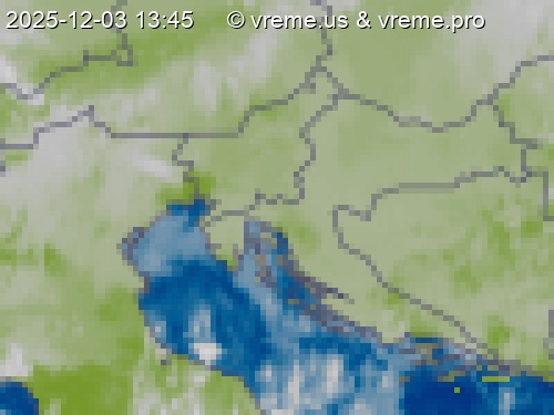 Oblačnost Slovenija