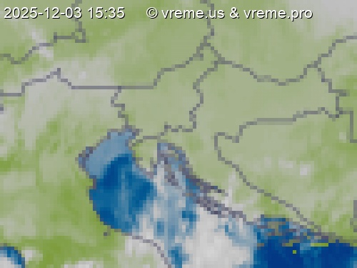 Oblačnost Slovenija