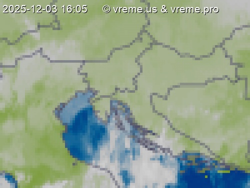 Oblačnost Slovenija