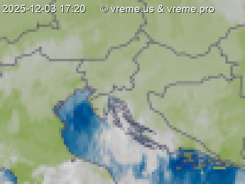 Oblačnost Slovenija