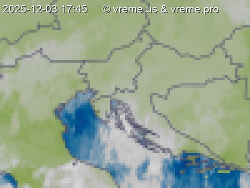 Oblačnost Slovenija