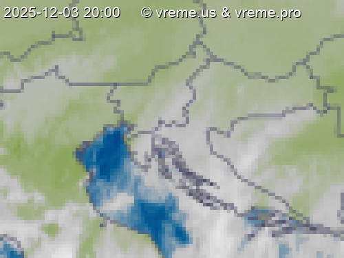 Oblačnost Slovenija